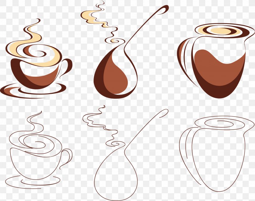 Coffee Cup Cafe Latte Tea, PNG, 3600x2833px, Coffee, Cafe, Coffee Bean, Coffee Cup, Cup Download Free
