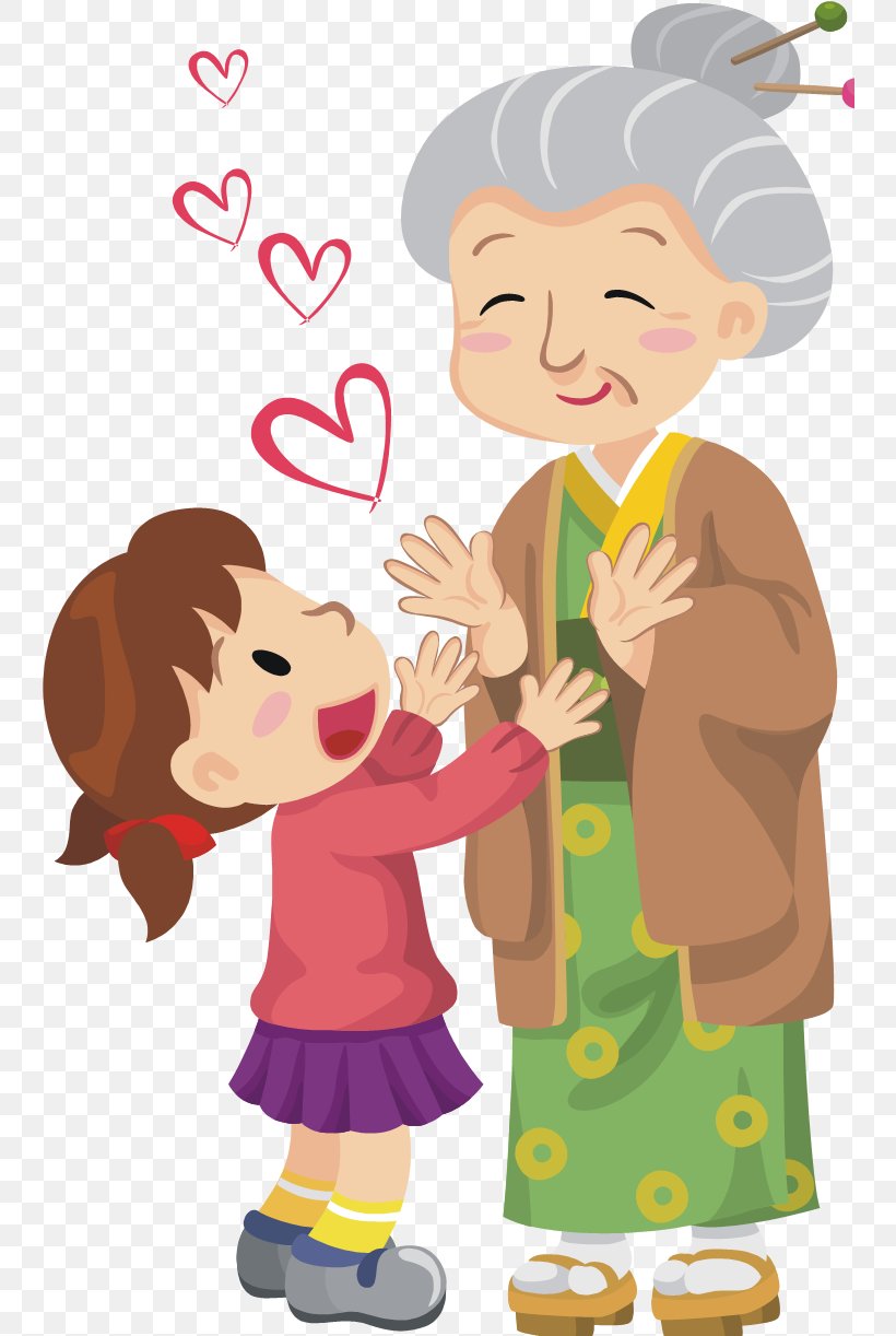 Old Age Free Content Clip Art, PNG, 744x1222px, Watercolor, Cartoon, Flower, Frame, Heart Download Free