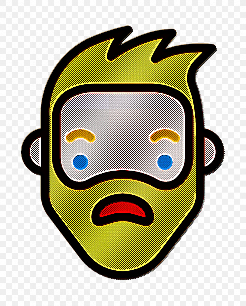 People Icon Sad Icon Linear Color Emoticons Icon, PNG, 994x1234px, People Icon, Character, Character Created By, Emoticon, Headgear Download Free