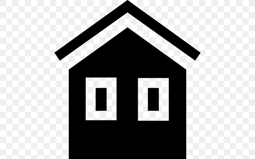 House, PNG, 512x512px, House, Area, Black And White, Brand, Home Download Free