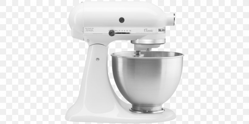 KitchenAid Artisan KSM150PS Mixer KitchenAid Pro 600 Series KitchenAid Classic K45SS, PNG, 1000x500px, Kitchenaid, Bed Bath Beyond, Bowl, Countertop, Home Appliance Download Free