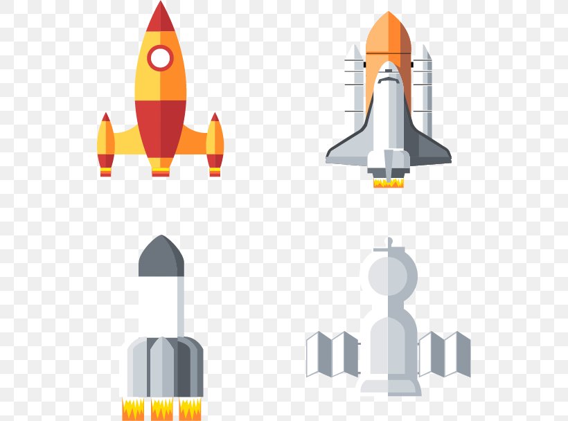 Rocket Spacecraft Outer Space Satellite, PNG, 540x608px, Rocket, Interplanetary Spaceflight, Lista De Espaxe7onaves Tripuladas, Orange, Outer Space Download Free