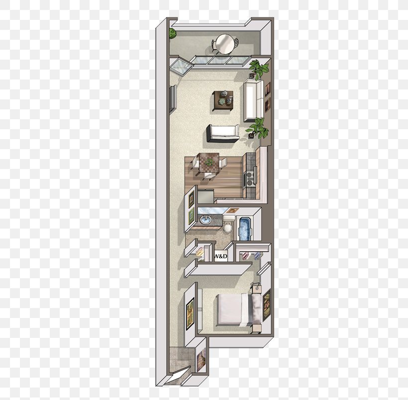 Square Foot Apartment Floor Plan, PNG, 505x805px, Square Foot, Apartment, Bathroom, Bed, Floor Download Free