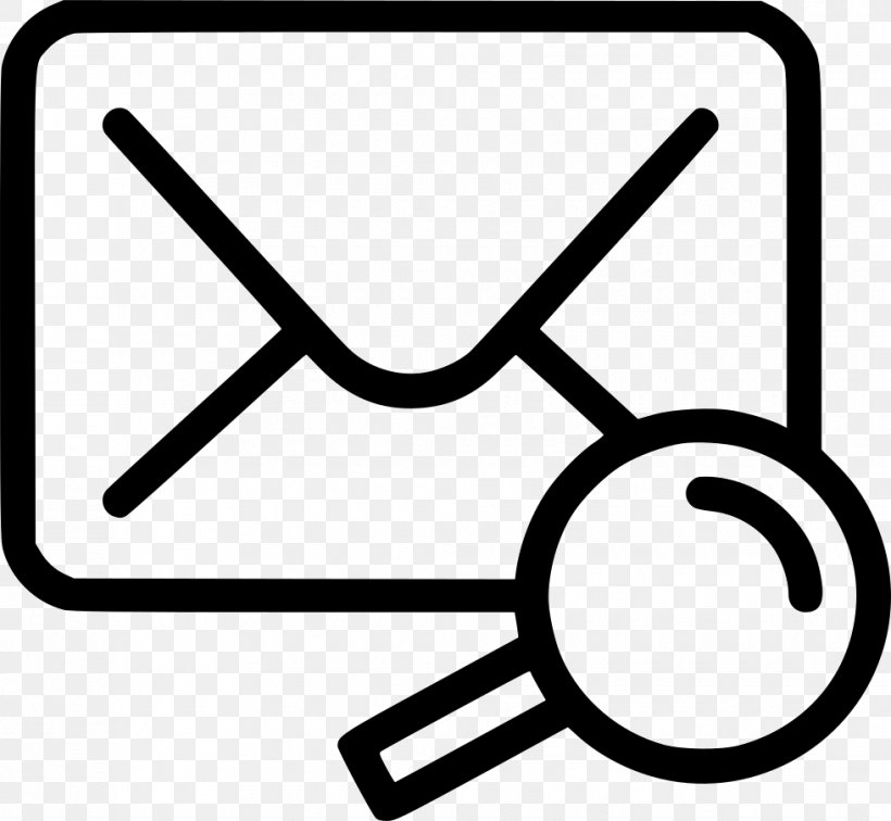 Email Attachment Computer Software Outlook.com, PNG, 980x904px, Email, Aol Mail, Black And White, Computer Software, Email Address Download Free