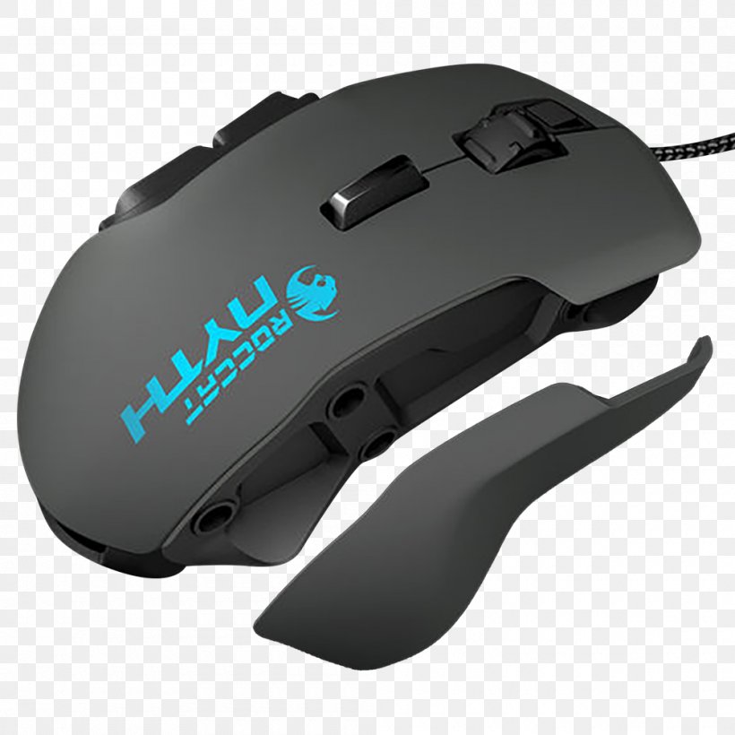 Computer Mouse ROCCAT Nyth Gamer Video Games, PNG, 1000x1000px, Computer Mouse, Computer, Computer Component, Electronic Device, Gamer Download Free