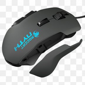 Computer Mouse - Computer Mouse ROCCAT Nyth Gamer Video Games PNG