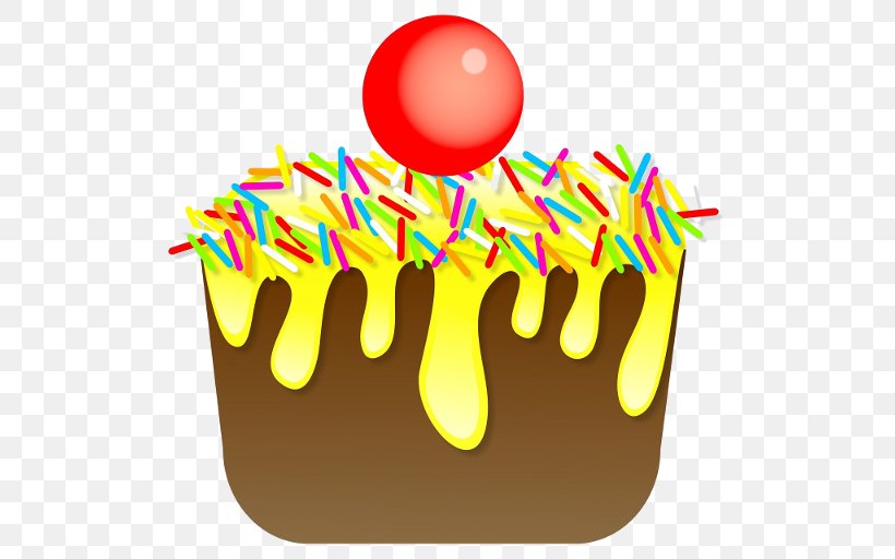 Cupcake Muffin Birthday Cake Food Clip Art, PNG, 512x512px, Cupcake, Birthday Cake, Biscuits, Cake, Candy Download Free
