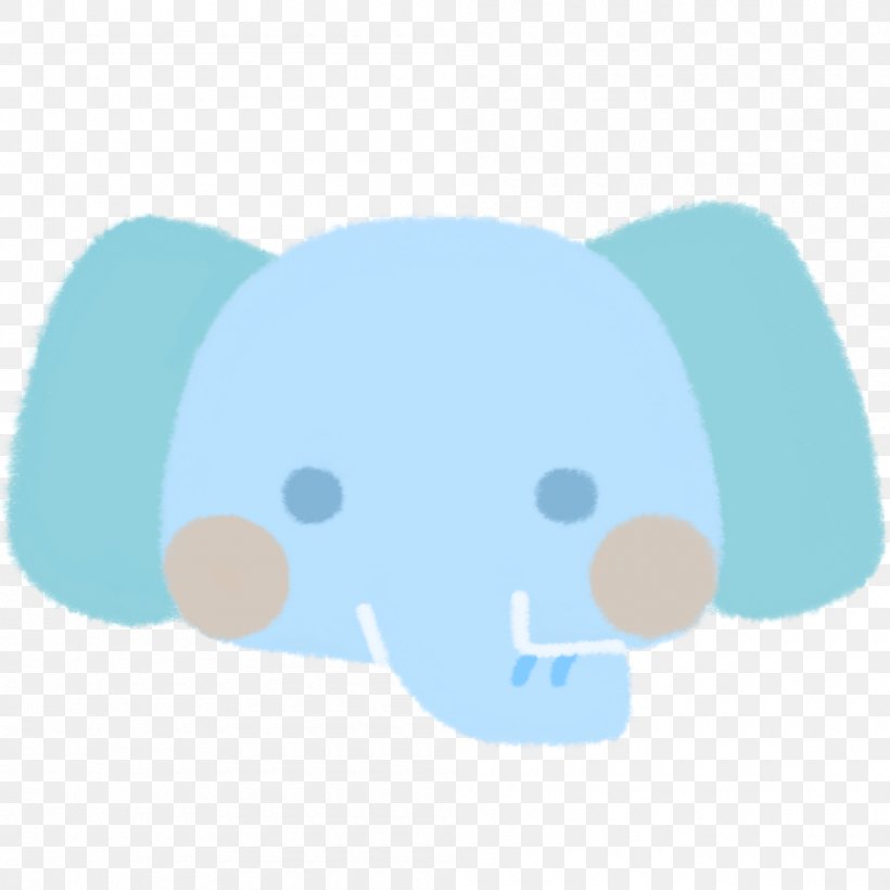 Elephantidae Turquoise Clip Art, PNG, 1000x1000px, Elephantidae, Blue, Carnivora, Carnivoran, Elephant Download Free