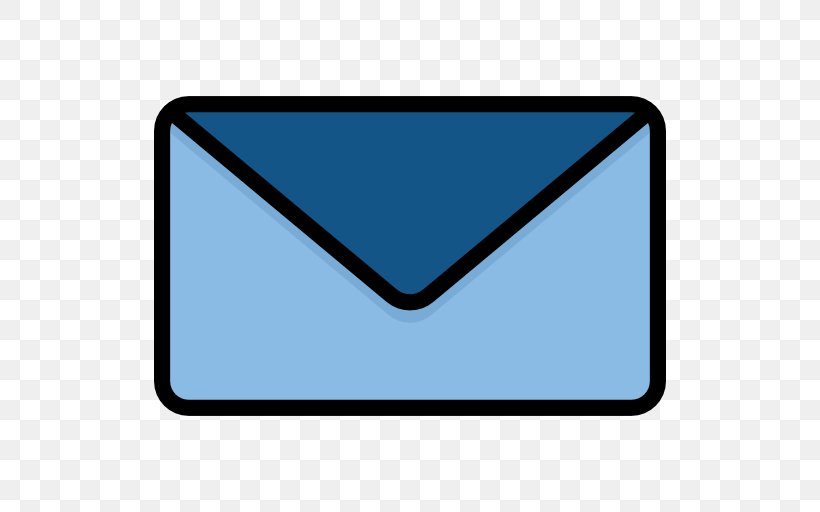 Envelope Mail Symbol, PNG, 512x512px, Envelope, Area, Cobalt Blue, Com, Communication Download Free
