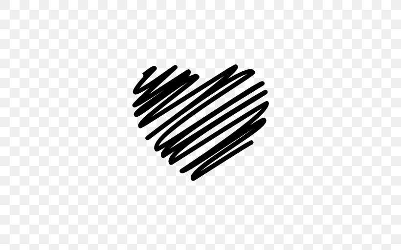 Heart Graffiti Clip Art, PNG, 512x512px, Heart, Art, Black, Black And White, Doodle Download Free