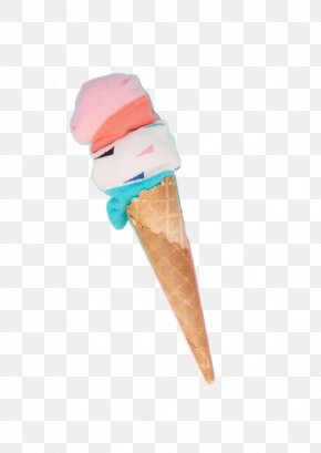 Creative Socks Ice Cream - Ice Cream Cone Doughnut Chocolate Ice Cream PNG