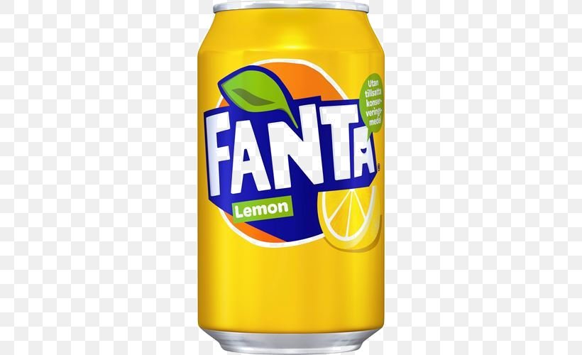 Orange Soft Drink Fanta Citrus Fizzy Drinks Lemon-lime Drink, PNG, 500x500px, Orange Soft Drink, Aluminum Can, Bottle, Brand, Drink Download Free