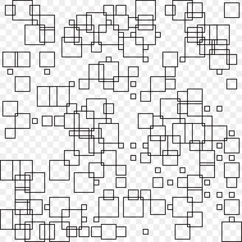 Square Area Structure Angle Pattern, PNG, 4096x4096px, Area, Black, Black And White, Monochrome, Parallel Download Free