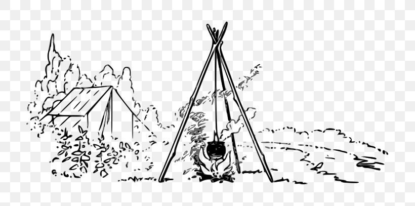 Borders And Frames Black And White Campfire Drawing Camping, PNG, 800x407px, Borders And Frames, Area, Artwork, Black And White, Bonfire Download Free