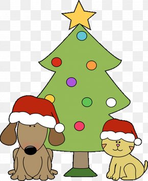 Cat - Cat Clip Art Dog Christmas Day Openclipart PNG