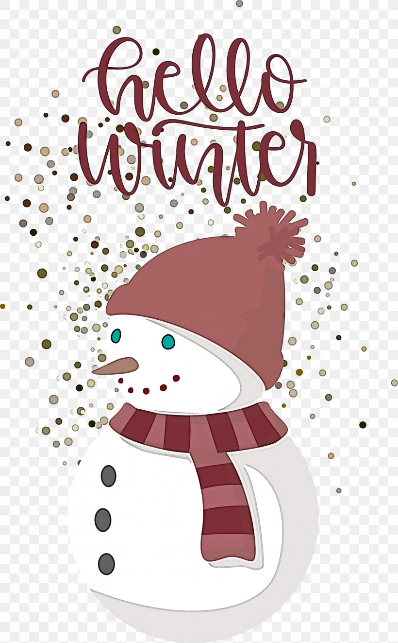 Hello Winter Welcome Winter Winter, PNG, 1859x3000px, Hello Winter, Cartoon, Christmas Day, Christmas Ornament, Christmas Ornament M Download Free