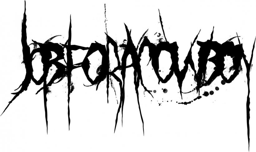 Logo Job For A Cowboy Deathcore Death Metal Decal, PNG, 1212x723px, Logo, Art, Artwork, Black, Black And White Download Free