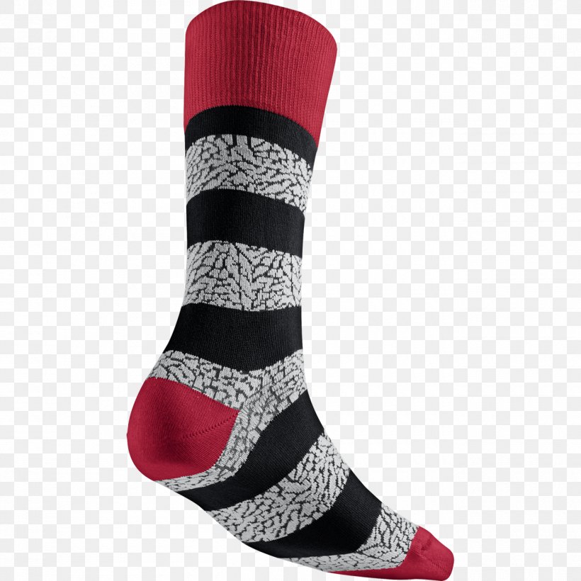 Sock Jumpman Air Jordan Jordan Spiz'ike Clothing, PNG, 1300x1300px, Sock, Air Jordan, Clothing, Jumpman, Knee Highs Download Free