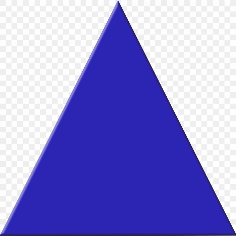 Triangle Drawing Clip Art, PNG, 2400x2400px, Triangle, Art, Azure, Blue, Cobalt Blue Download Free