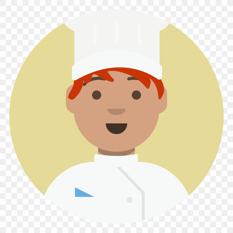 Chef Avatar, PNG, 2500x2500px, Cartoon, Analytic Trigonometry And Conic Sections, Character, Circle, Headgear Download Free