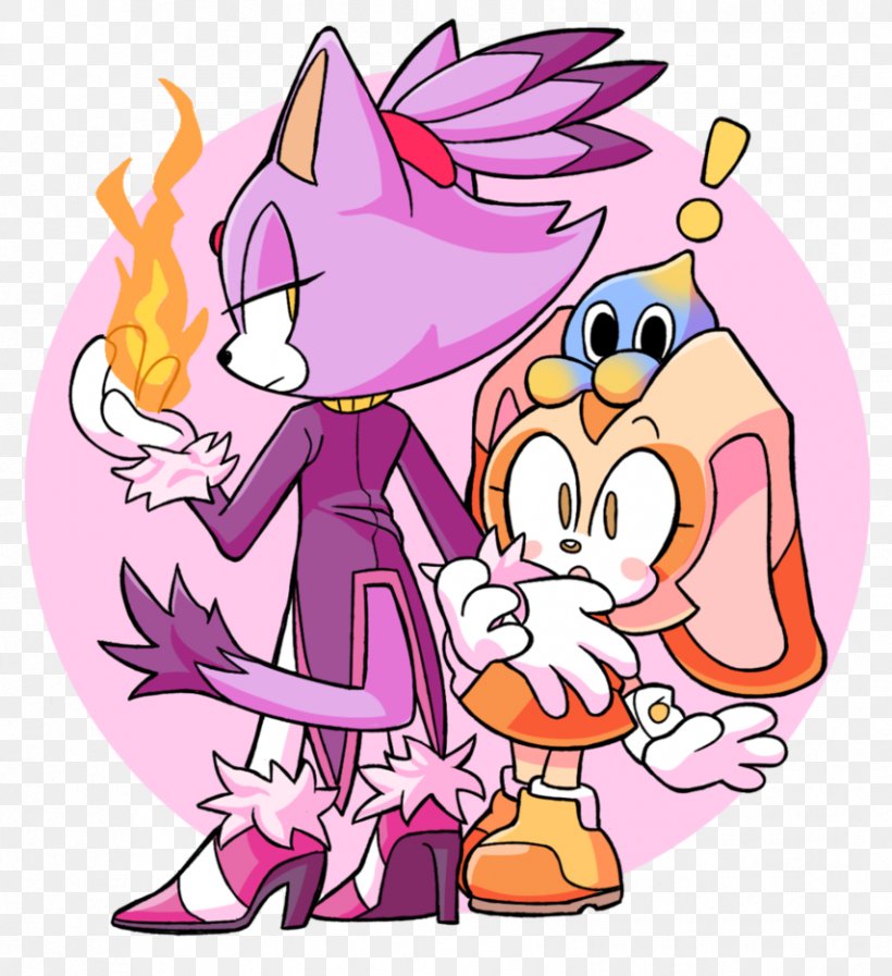 Sonic The Hedgehog Amy Rose Rouge The Bat Blaze The Cat, PNG, 854x935px, Watercolor, Cartoon, Flower, Frame, Heart Download Free