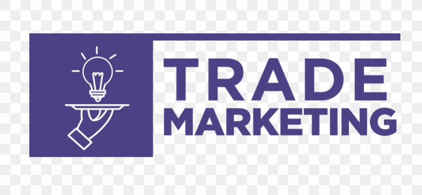 Trade Marketing Logo Brand Product, PNG, 821x380px, Trade Marketing, Area, Banner, Blue, Brand Download Free