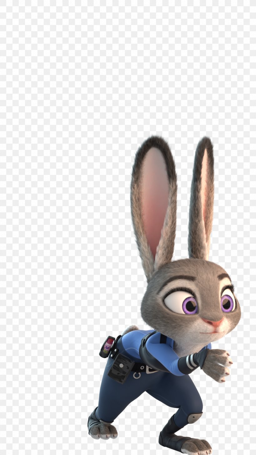 Lt. Judy Hopps Nick Wilde Domestic Rabbit, PNG, 1080x1920px, 3d Computer Graphics, Lt Judy Hopps, Domestic Rabbit, Easter Bunny, European Rabbit Download Free