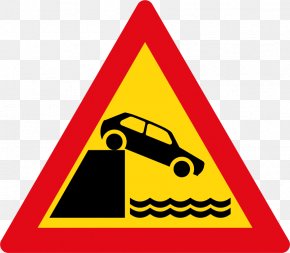 Road - Traffic Sign Road Swing Bridge Warning Sign PNG