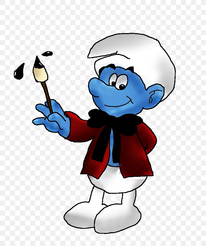 Art The Smurfs Painting Painter Clip Art, PNG, 720x981px, Watercolor, Cartoon, Flower, Frame, Heart Download Free