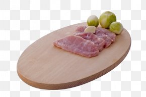 Beef Dish Plate - Ham Beef Raw Meat Wood PNG