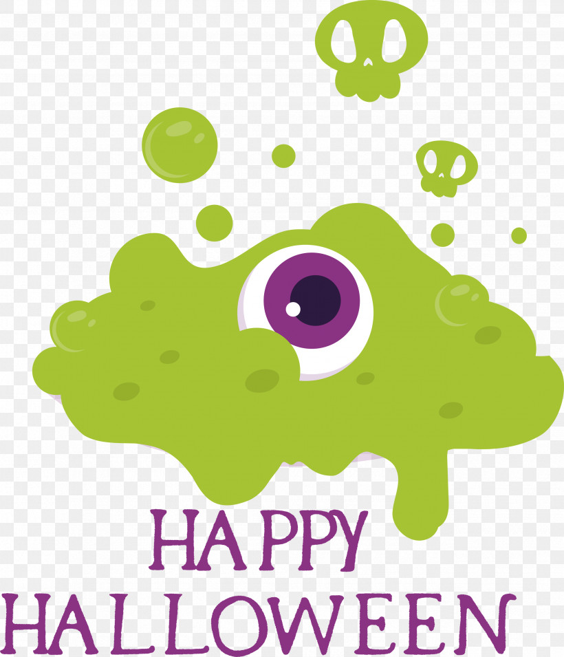 Happy Halloween, PNG, 2575x3000px, Happy Halloween, Behavior, Frogs, Green, Human Download Free