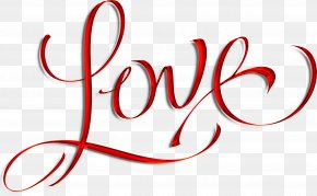 Love Text - Love Calligraphy Lettering Royalty-free PNG