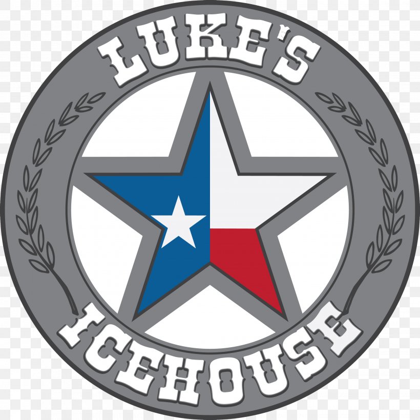 Luke's Icehouse Food Bar Drink Restaurant, PNG, 2700x2700px, Food, Area, Badge, Bar, Beaumont Download Free