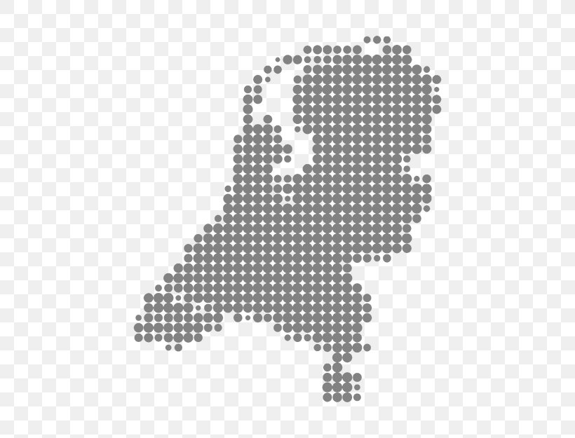 Provinces Of The Netherlands Map Royalty-free, PNG, 500x625px, Netherlands, Area, Art, Black, Black And White Download Free