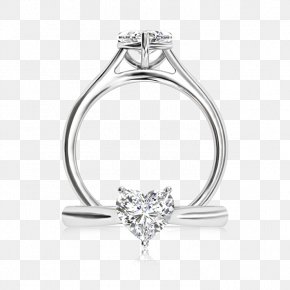 Diamond - Diamond Engagement Ring Jewellery Solitaire PNG