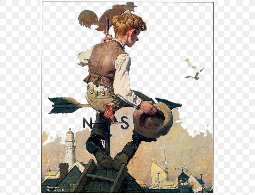 Norman Rockwell Museum Norman Rockwell Paintings Boy With Baby Carriage Work Of Art Png 564x628px Norman