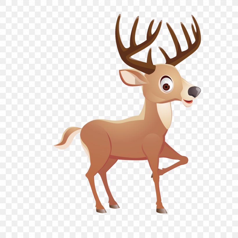 Deer Icon, PNG, 1500x1500px, Deer, Animal, Antler, Horn, Mammal Download Free