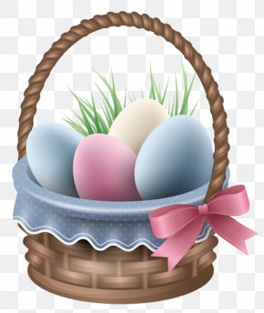 Basket - Easter Bunny Easter Basket Clip Art PNG