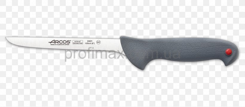 Knife Arcos Blade Stainless Steel, PNG, 990x437px, Knife, Arcos, Blade, Boning Knife, Cold Weapon Download Free