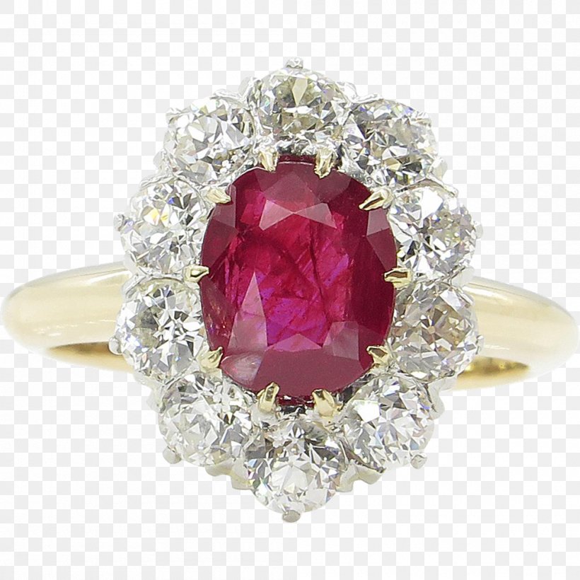 Ruby Wedding Ring Engagement Ring Jewellery, PNG, 1000x1000px, Ruby, Blood Diamond, Body Jewelry, Carat, Colored Gold Download Free