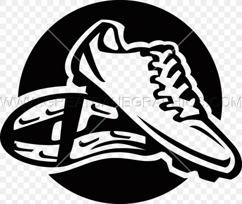 Shoe Cleat Football Boot Clip Art, PNG, 825x698px, Shoe, Art, Black And White, Brand, Cartoon Download Free