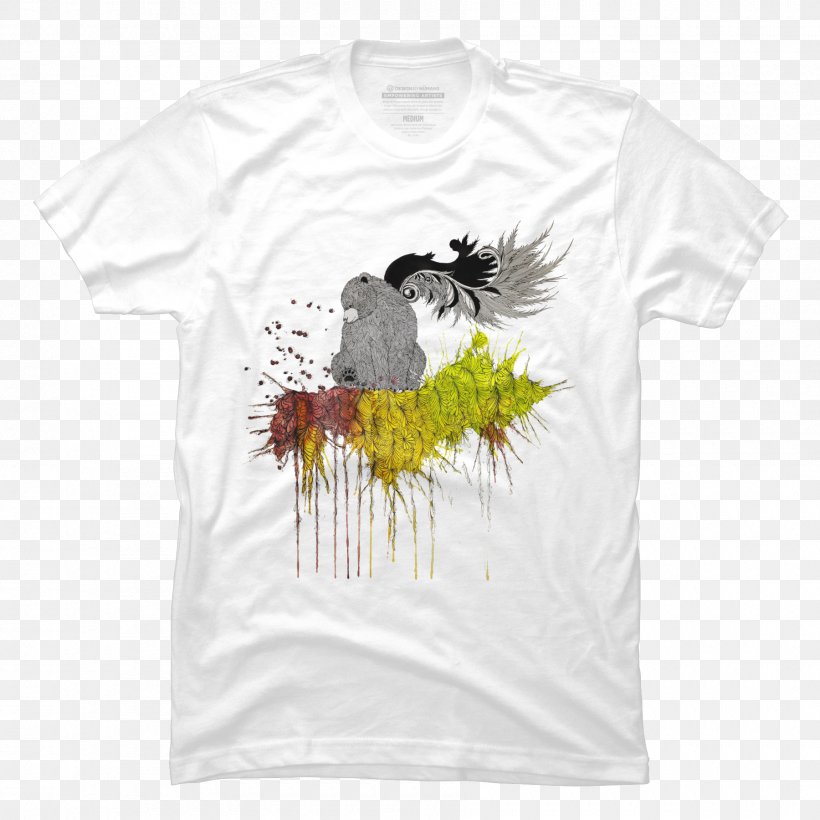 T-shirt Illustrator Hoodie Art, PNG, 1800x1800px, Tshirt, Active Shirt, Animal, Art, Beep Beep Download Free