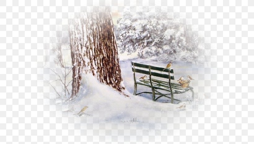 Winter Landscape Painting Landscape Painting, PNG, 589x467px, Winter, Autumn, Blizzard, Freezing, Frost Download Free
