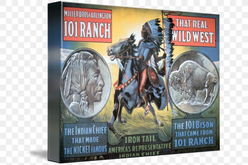 American Frontier Poster Gallery Wrap Wild West Shows Nickel, PNG, 650x547px, American Frontier, Action Figure, Art, Canvas, Fine Art Download Free