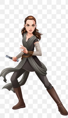 Star Wars - Star Wars Forces Of Destiny Rey Leia Organa Kylo Ren Jyn Erso PNG