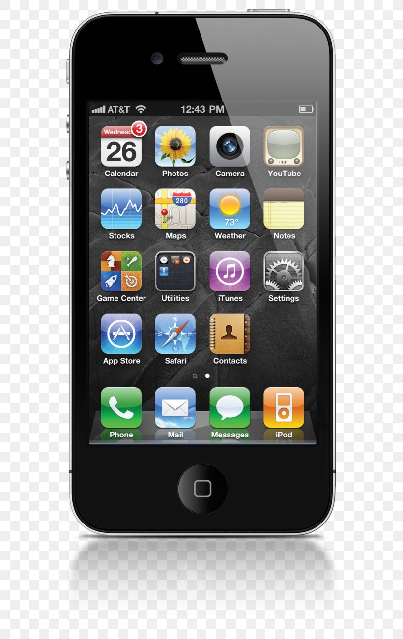 IPhone 4S IPhone 3GS IPhone SE, PNG, 650x1300px, Iphone 4, Apple, Cellular Network, Communication Device, Electronic Device Download Free