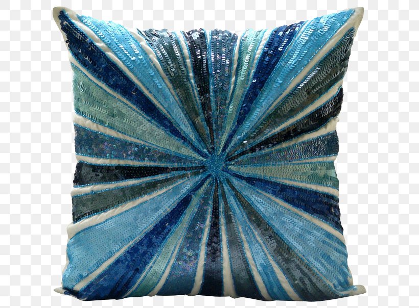 Throw Pillow Cushion Couch Furniture, PNG, 640x604px, Pillow, Art, Bedroom, Blue, Couch Download Free