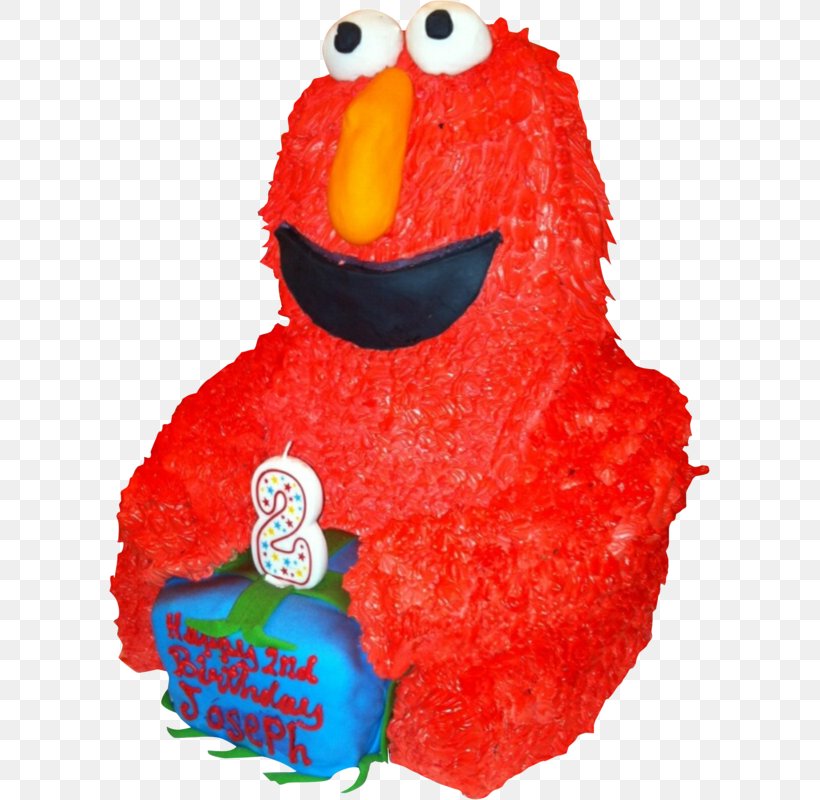 Uncle Joe's Market Elmo Birthday Gift Stuffed Animals & Cuddly Toys, PNG, 601x800px, Elmo, Balloon, Beak, Birthday, Cake Download Free