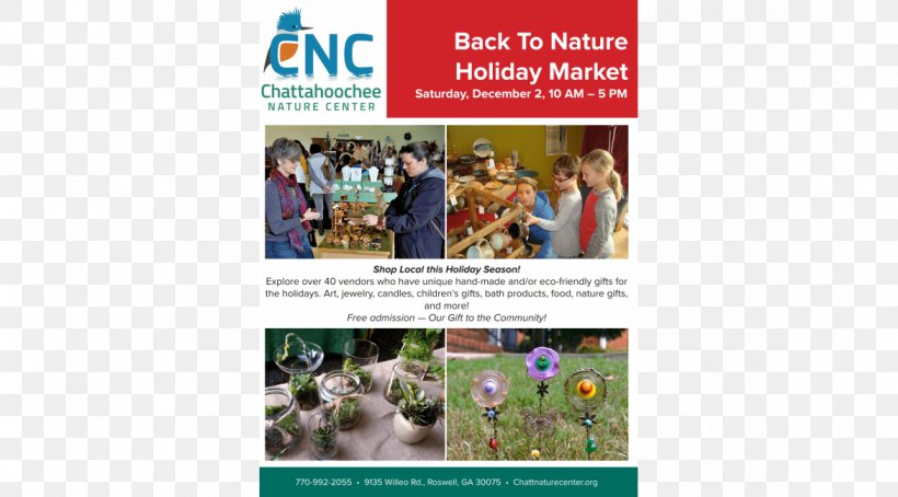Back To Nature Holiday Market Chattahoochee Nature Center It Element Designs, PNG, 1170x648px, 2018, Night Market, Advertising, Brochure, December 2 Download Free