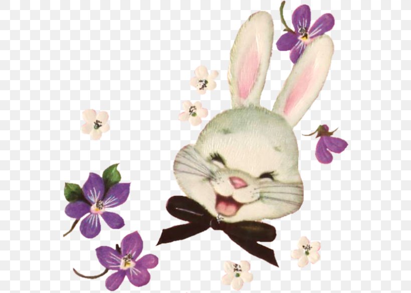 Easter Bunny Floral Design, PNG, 572x585px, Easter Bunny, Blossom, Easter, Floral Design, Flower Download Free